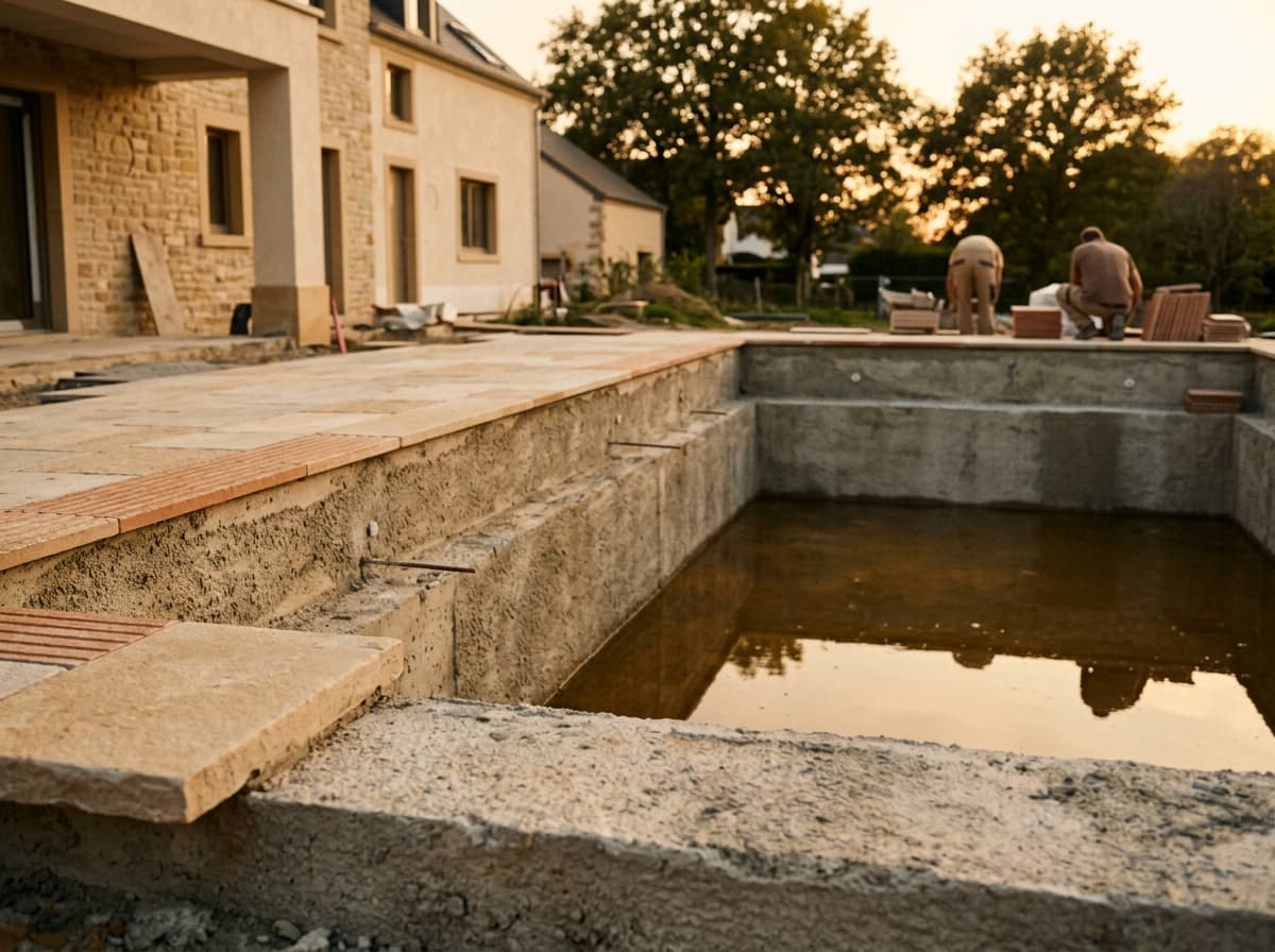 Piscine béton