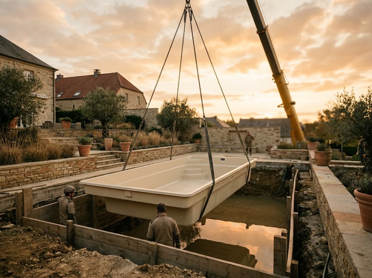 Piscine coque